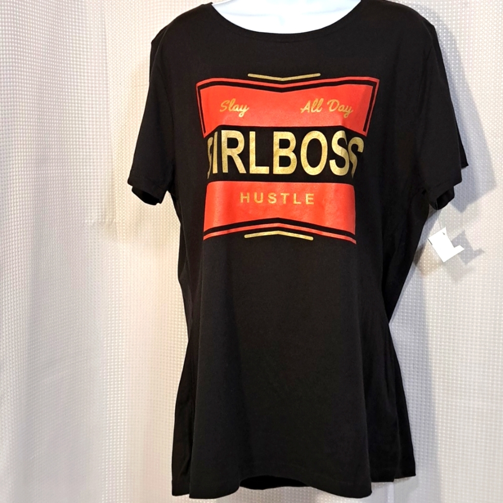 Girl Boss Fitted Tee